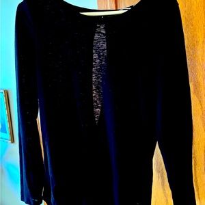 Athleta black long sleeve shirt